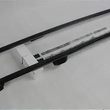 Черная Высококачественная алюминиевая крыша весы для багажа стойка для Land Rover Range Rover Vogue