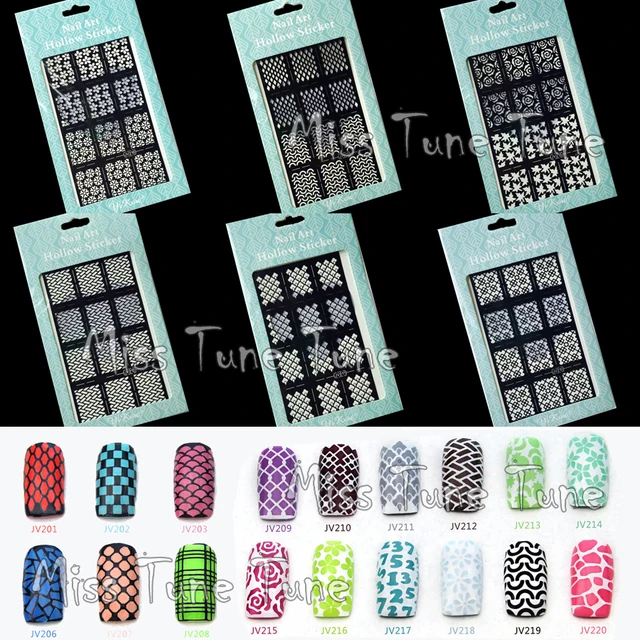 NEW Easy Use Nail Art Stamping Stencils Template Tips Vinyls Guides NEW Easy Use Nail Art Stamping Stencils Template Tips Vinyls Guides Nail Design Stickers Recycle - NEW Easy Use Nail Art Stamping Stencils Template Tips Vinyls Guides