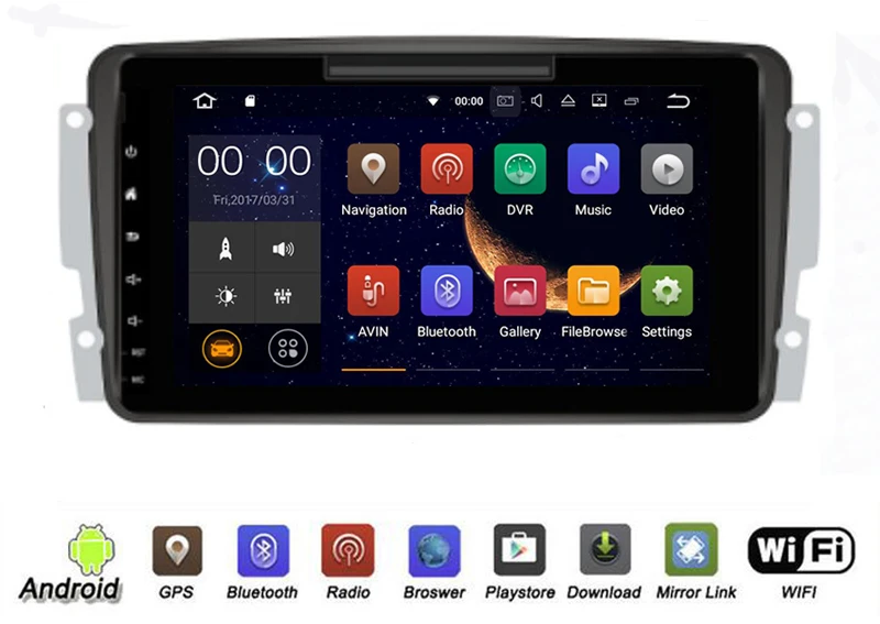 Clearance YESSUN For Benz W168 / W463 1998~2006 Android Car GPS Navigation DVD player Multimedia Audio Video Radio Multi-Touch Screen 1