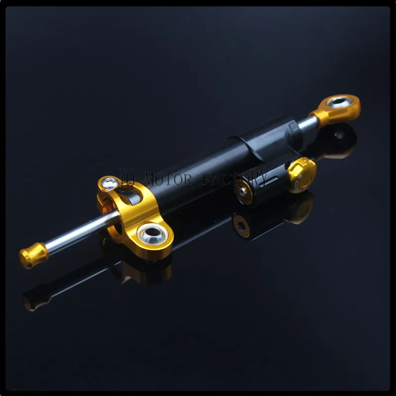Motorcycle Street Bike Steering Damper Stabilizer Adjustable Fits For