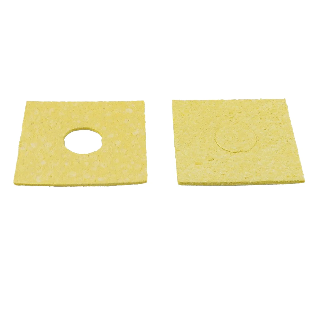 HGHO 50Pcs Yellow 60x60x3mm Welding Station Solder Soldering Iron