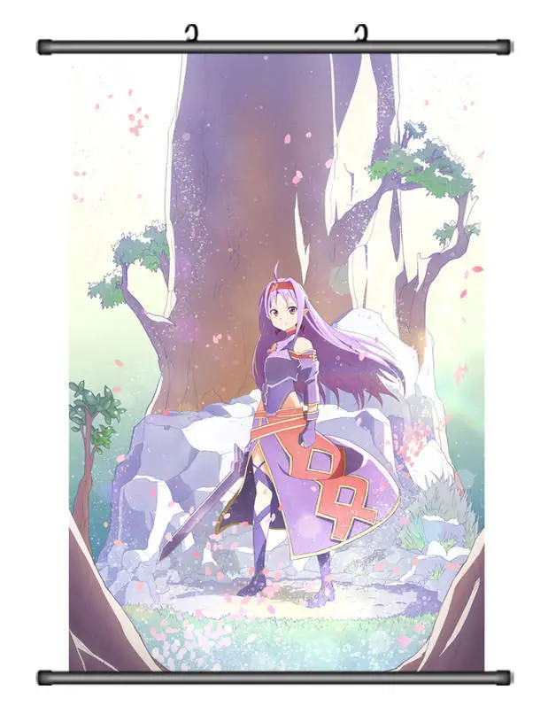 Меч искусство онлайн мать Росарио домашний декор плакат стены прокрутки