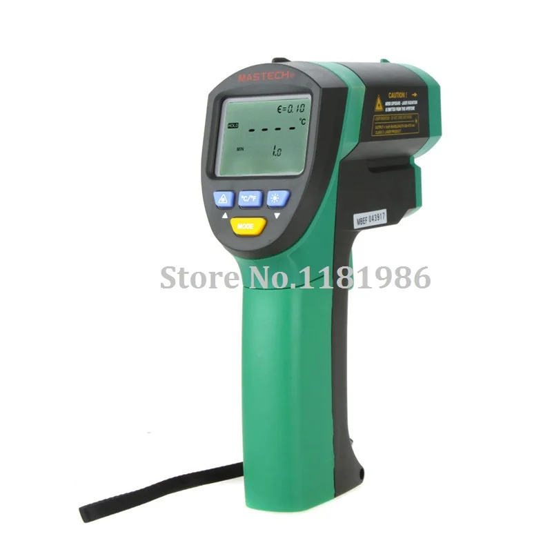MASTECH MS6550A Non-contact Infrared Thermometer IR Temperature Tester -32C to 1200C (-25F to 2192F) 50:1(D:S) MASTECH MS6550A Non-contact Infrared Thermometer IR Temperature Tester -32C to 1200C (-25F to 2192F) 50:1(D:S)
