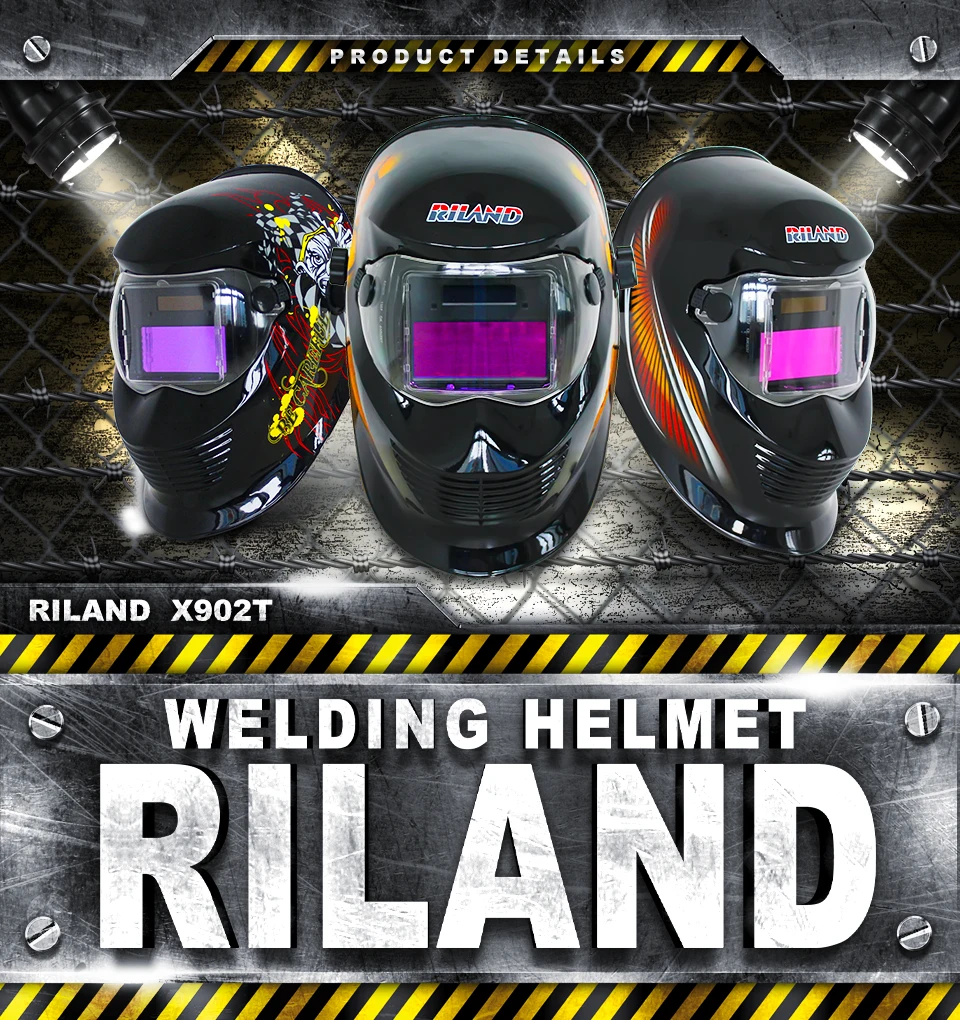 Careta de soldar oscurecimiento automático MIG TIG