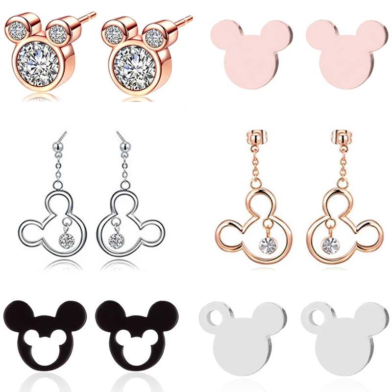 Us 0 68 39 Off Oly2u Mickey Earring Women Mouse Crystal Earrings Gold Stainless Steel Stud Cute Kids Ear Studs Brincos In Us 0 68 39 Off Oly2u Mickey Earring Women Mouse Crystal Earrings Gold Stainless Steel Stud Cute Kids Ear Studs Brincos In