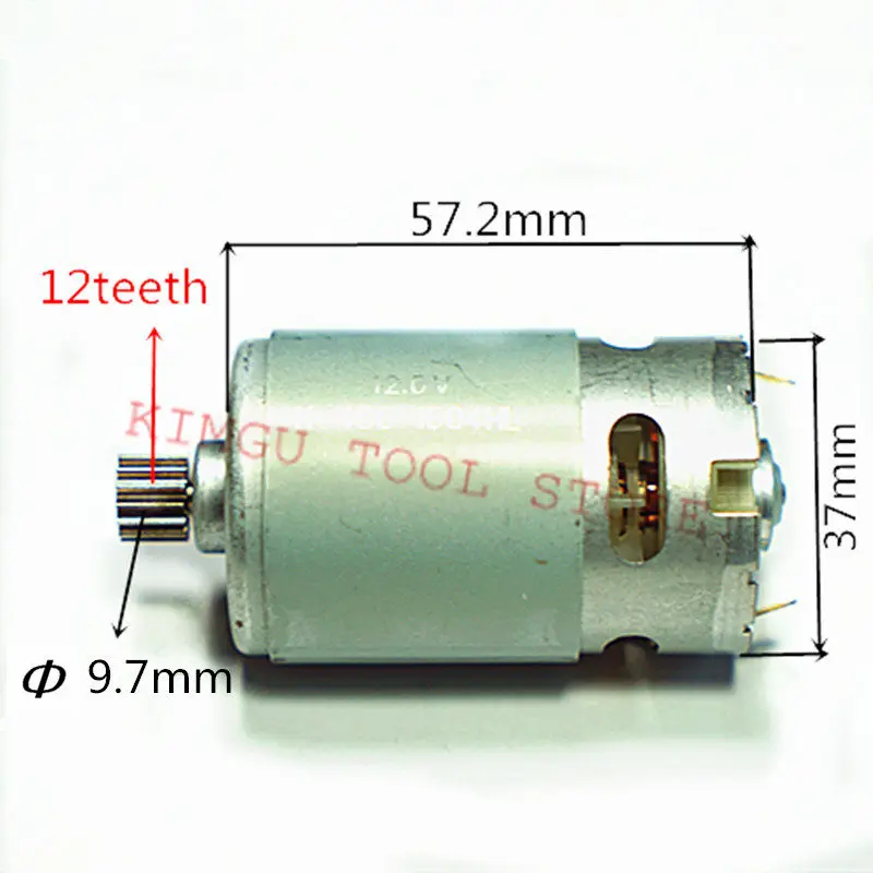 12 зубьев сменный двигатель постоянного тока В для BOSCH 2 609 120 259 GSR12V GSR12 GDR12V GSB12VE