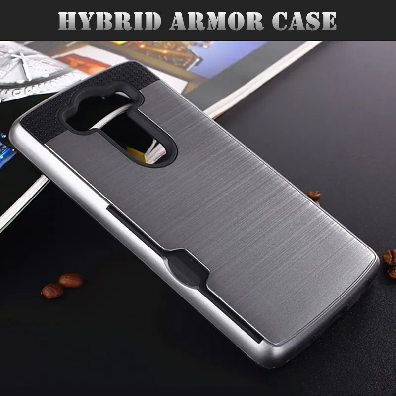 

Hybrid Armor Case for LG V10 Rugged Silicone Plastic Phone Cover for LG K4 K5 K7 K8 K10 G5 LS770 Shockproof Phone Bag Case