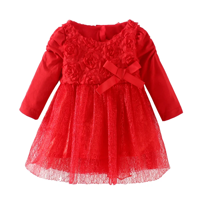 Newborn red dress