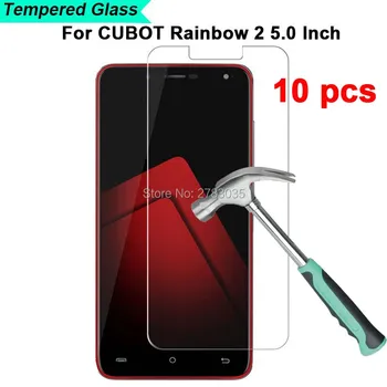 10 個ロットスクリーンプロテクター強化ガラスフルカバー Huawei 社の名誉 8X 保護電話フィルム