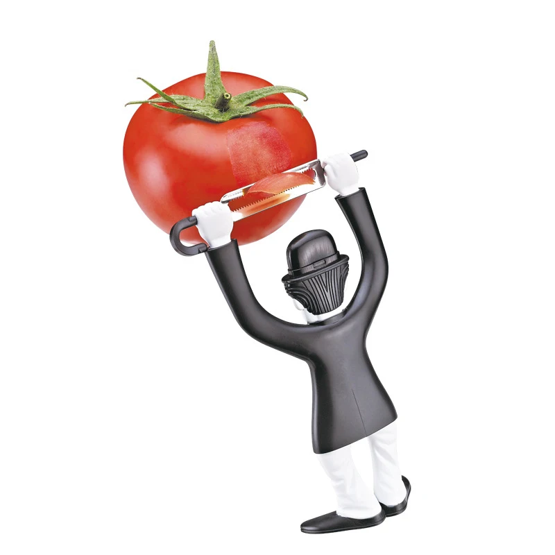 

Creative Chaplin Plastic Cartoon Man Vegetable Fruit Potato Peeler Cooking Tools Home Decoration Kitchen Accessories Gadgets