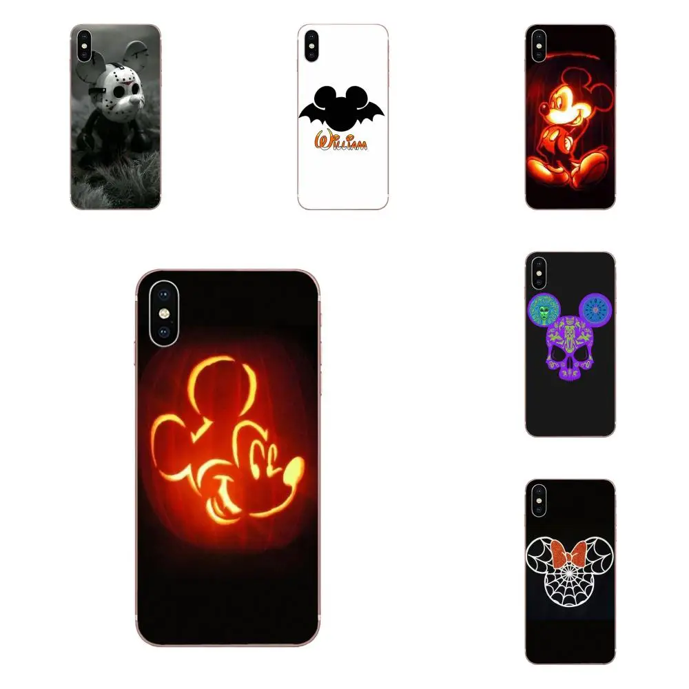 

TPU Cases Halloween Mickey For Apple iPhone 4 4S 5 5C 5S SE 6 6S 7 8 Plus X XS Max XR