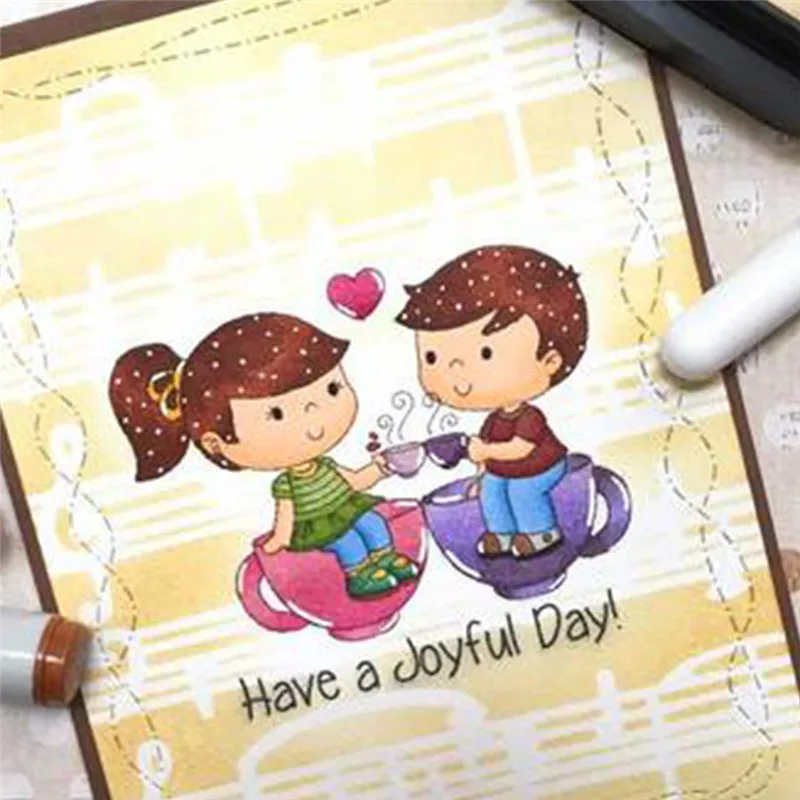 

GJCrafts Friend Coffee Time Metal Cutting Dies New 2019 for Craft Dies Scrapbooking Card Making Stencil Craft Die Cut Decor