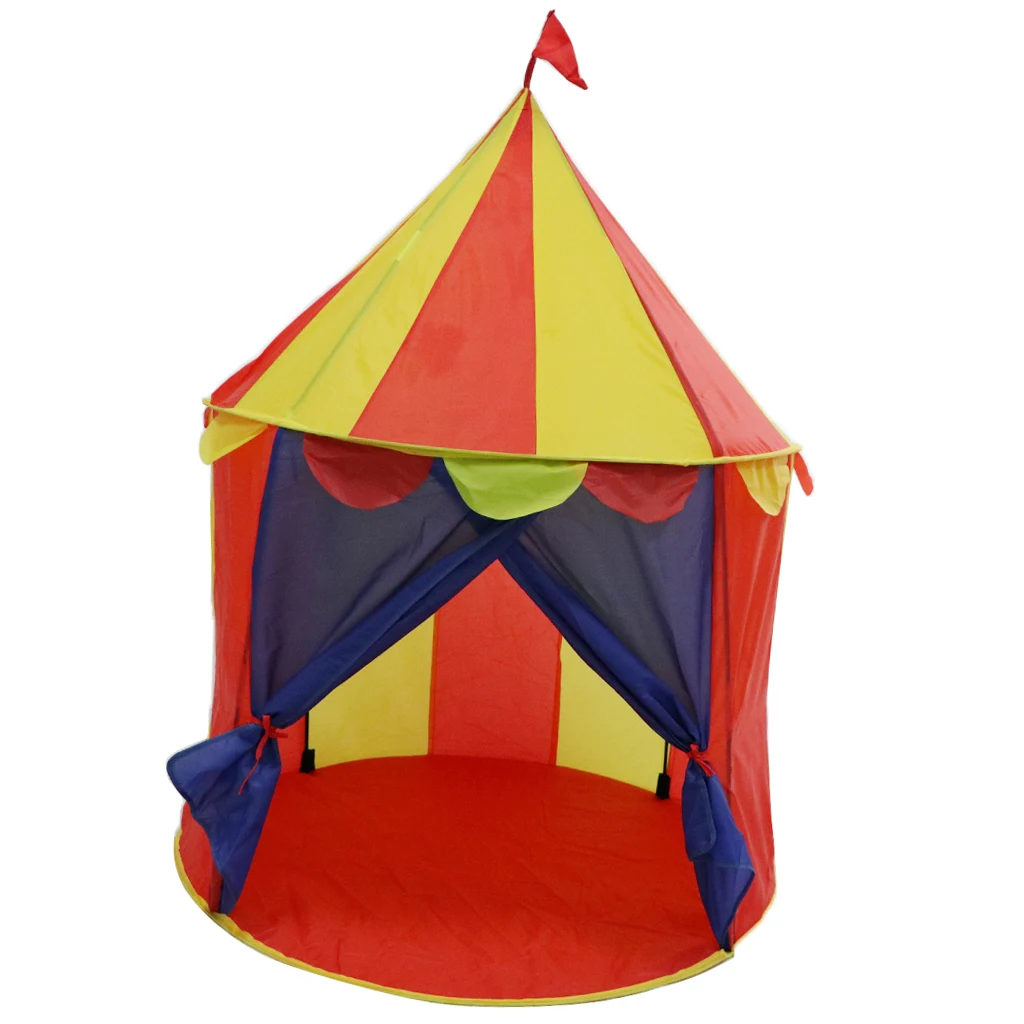 Easy to Pop Up Kids Playhouse Ball Pit Tent Kids Princess Tent Toy Children Playhouse Game Toys 100x100x135cm Outdoor Toy