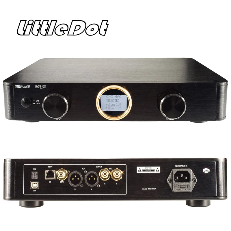 Цифровой аудио декодер Little Dot DAC 7 ESS9038PRO 110 240 В|Цифро-аналоговые преобразователи