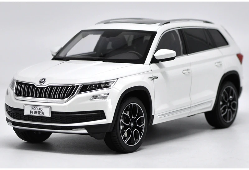 1/18 Skoda KODIAQ SUV литая под давлением металлическая модель автомобиля игрушка для детей подарки на день рождения Коллекция игрушек оригинальная коробка