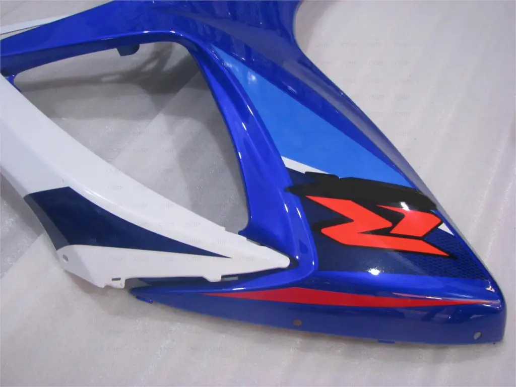 Полный комплект органа GSX-R600 07 кузова GSXR 600 06 2006-2007 K6 сине-белые тела Пластик GSXR750 2006