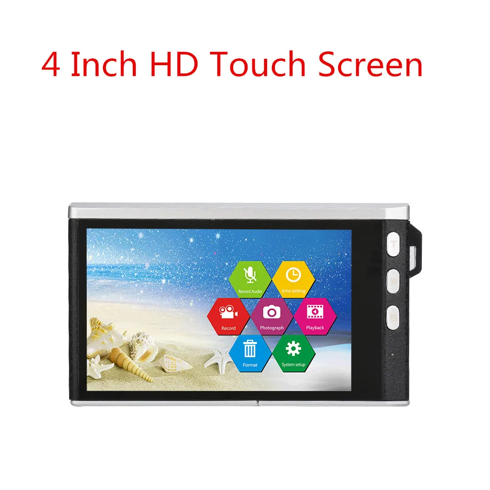 Digital Cameras 4 Inch Ultra HD IPS Touch Screen 24MPVideo Camera SLR