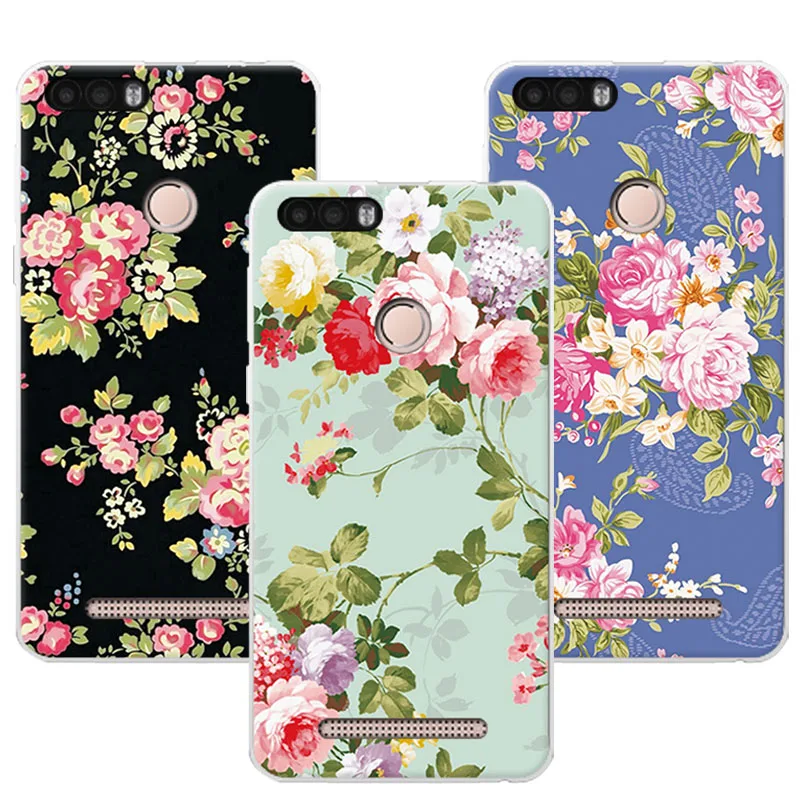

Floral Painted Colorful Phone Cases For Leagoo Kiicaa Power Case Cover Soft TPU Silicone Fundas For Leagoo Kiicaa Power 5.0"