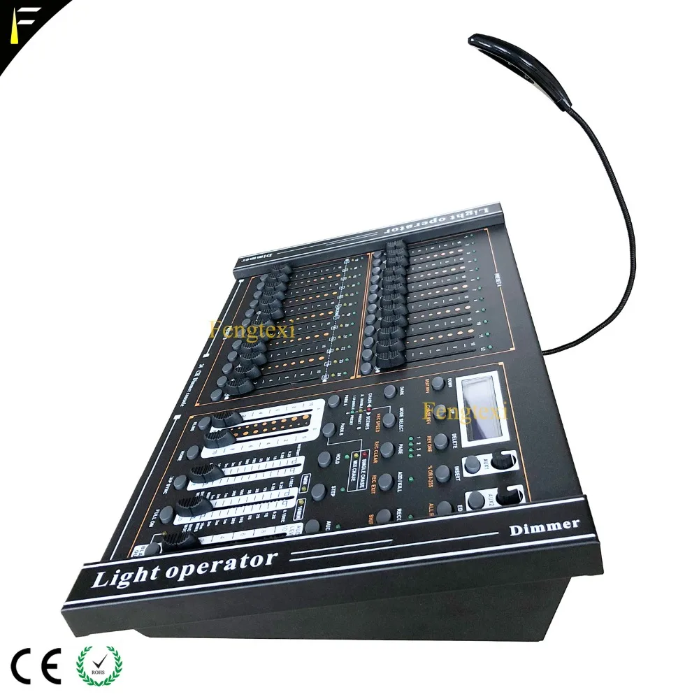 24 канала DMX 512 Затемняющая консоль умный диммер контроллер стол со светодиодным