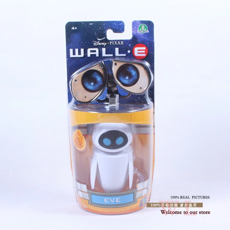 Wall-E Robot Wall E & EVE PVC kolekcja figurek zabawki modele lalki 6 cm/10 cm 2 sztuk/partia -