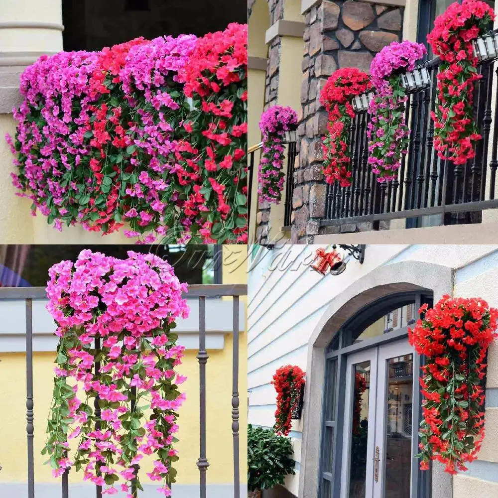 aliexpress : buy romantic artificial flowers hanging orchid aliexpress : buy romantic artificial flowers hanging orchid