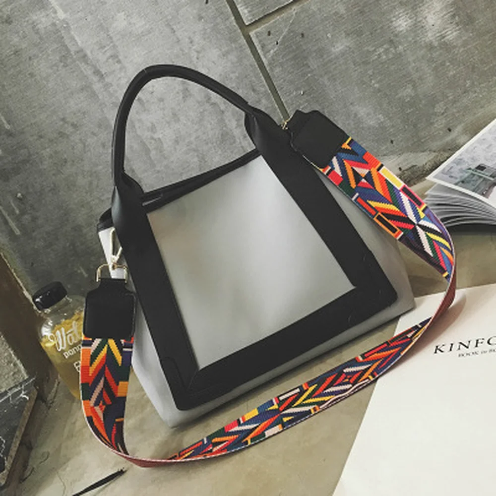 

2018 Autumn Winter New Korean Style Sculpture Mother Bag Fashion Bag Handbag Single Shoulder Twisted Bag Large Capacity Elegant