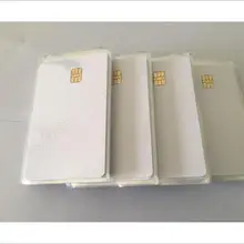 500 шт./лот белый пустой ПВХ 4442 карта с чипом IC с принтом из игры «Pokemon Go» 4442 чиповая смарт-карта