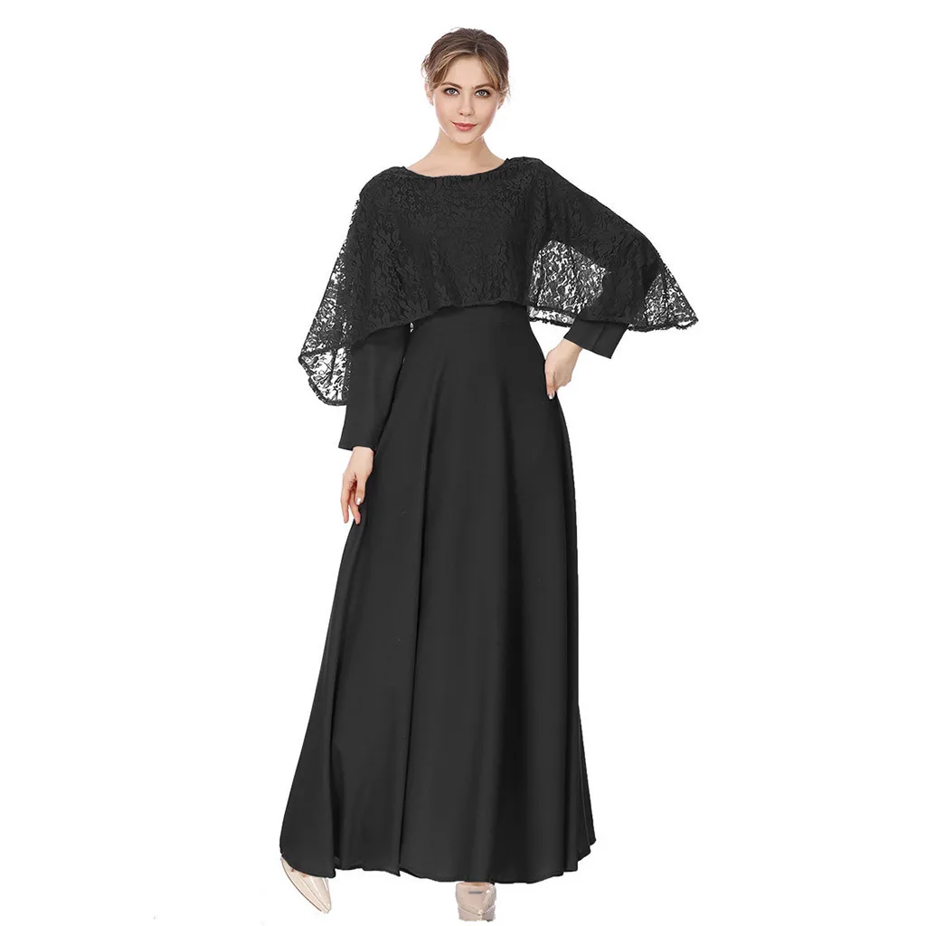 Кружевное кимоно abaya, женская одежда большого размера, Национальный Ветер, халаты, abaya femme, длинная юбка, платье, кафтан для женщин# G9+ 1