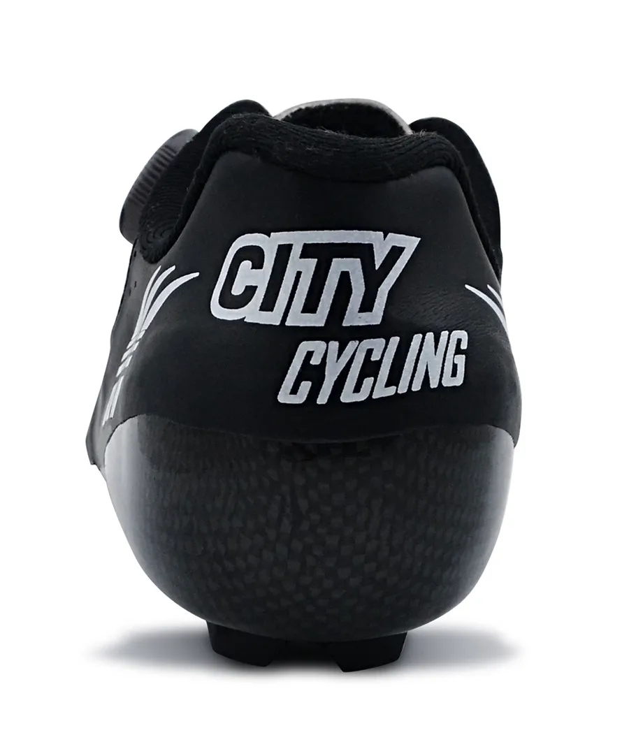 C4 City Cycling Shoes Heat Moldable 3K Carbon Fiber Road Bike Sneakers 2 Shoelaces Self-locking Thermoplastic Bicycle