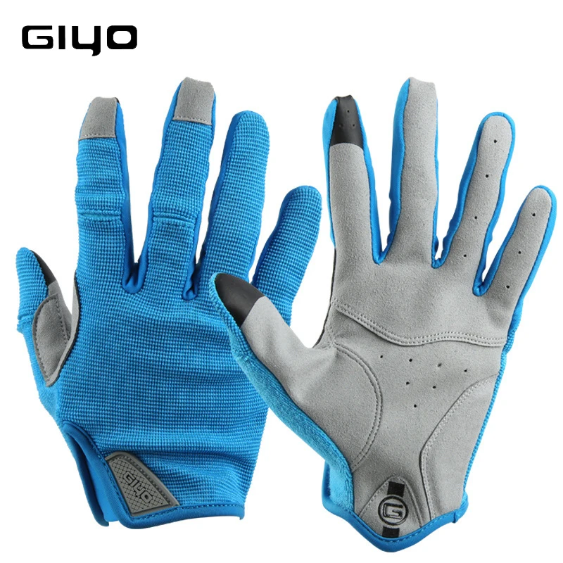 GIYO cycling gloves full finger gel touch screen M L XL XXL MTB bicycle