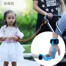 Toddler Baby Kids Safety Harness Cut Continuously Child Leash Anti Lost Wrist Link Traction Rope Locktraction CZL8057
