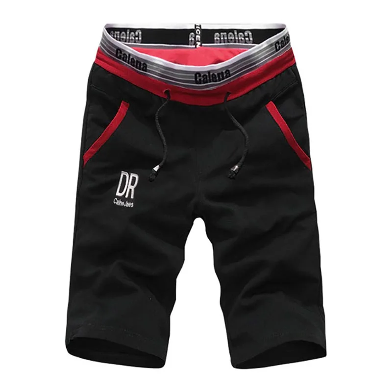 Футболка + штаны летние шорты комплекты Для мужчин Повседневные комплекты одежды спортивной костюм стенд воротник мужской верхняя одежда