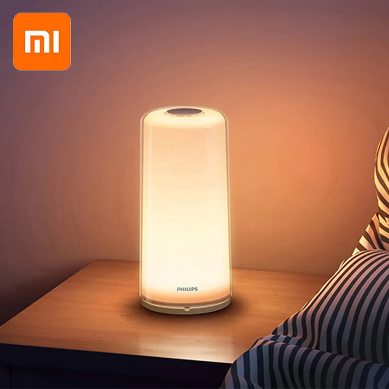 

Xiaomi PHILIPS Zhirui Smart LED light lamp Dimming Night Light Reading Light Bedside Lamp WiFi Bluetooth Mi Home APP Control