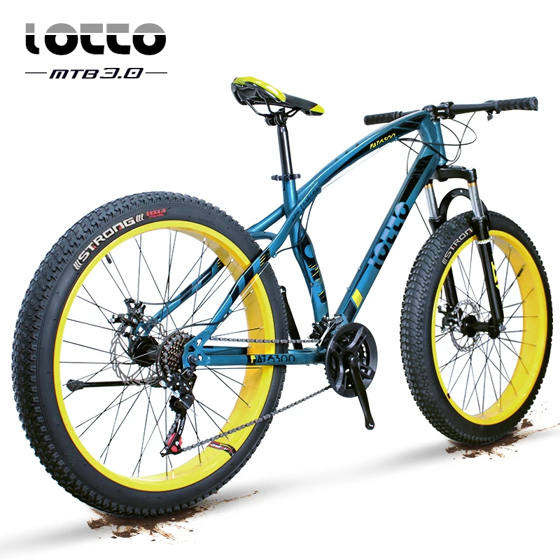 26 дюймовая Толстая велосипедная горный велосипед 27 скорость Fat Tire подвеска ВИЛЫ