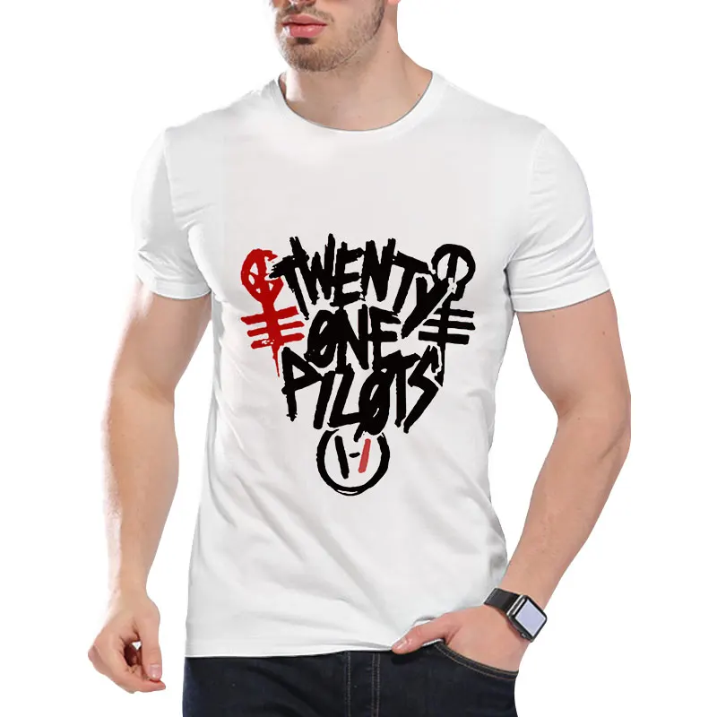 2019 новейшая футболка пилоты Twenty One Новая модная летняя с коротким рукавом мужские