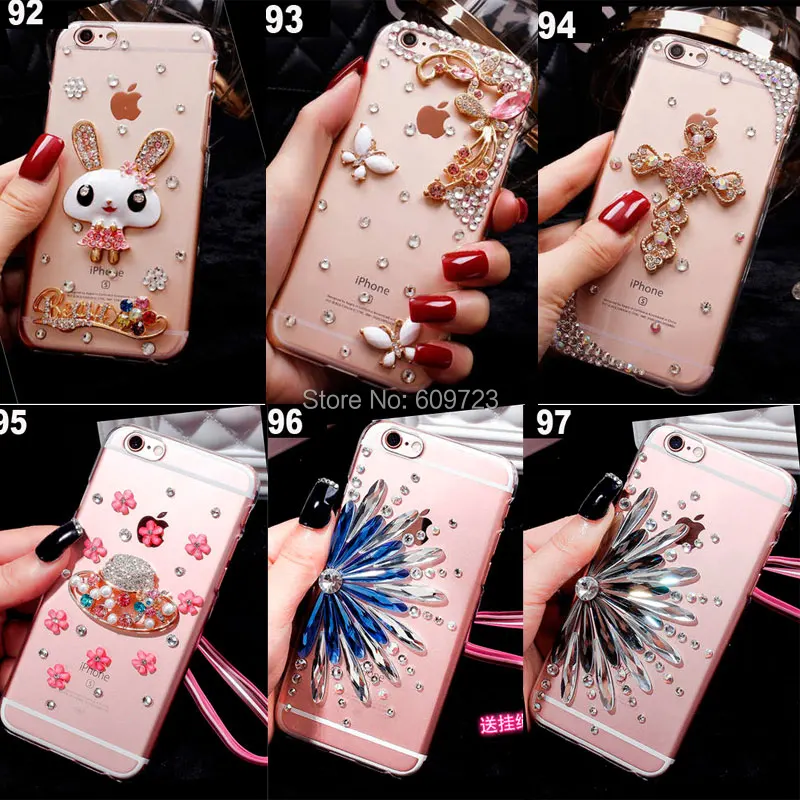Для Oneplus 3 т 5 Luxury Rhinestone чехол One plus 6 Bling крышка телефона диаманта случаях 92-97 # |