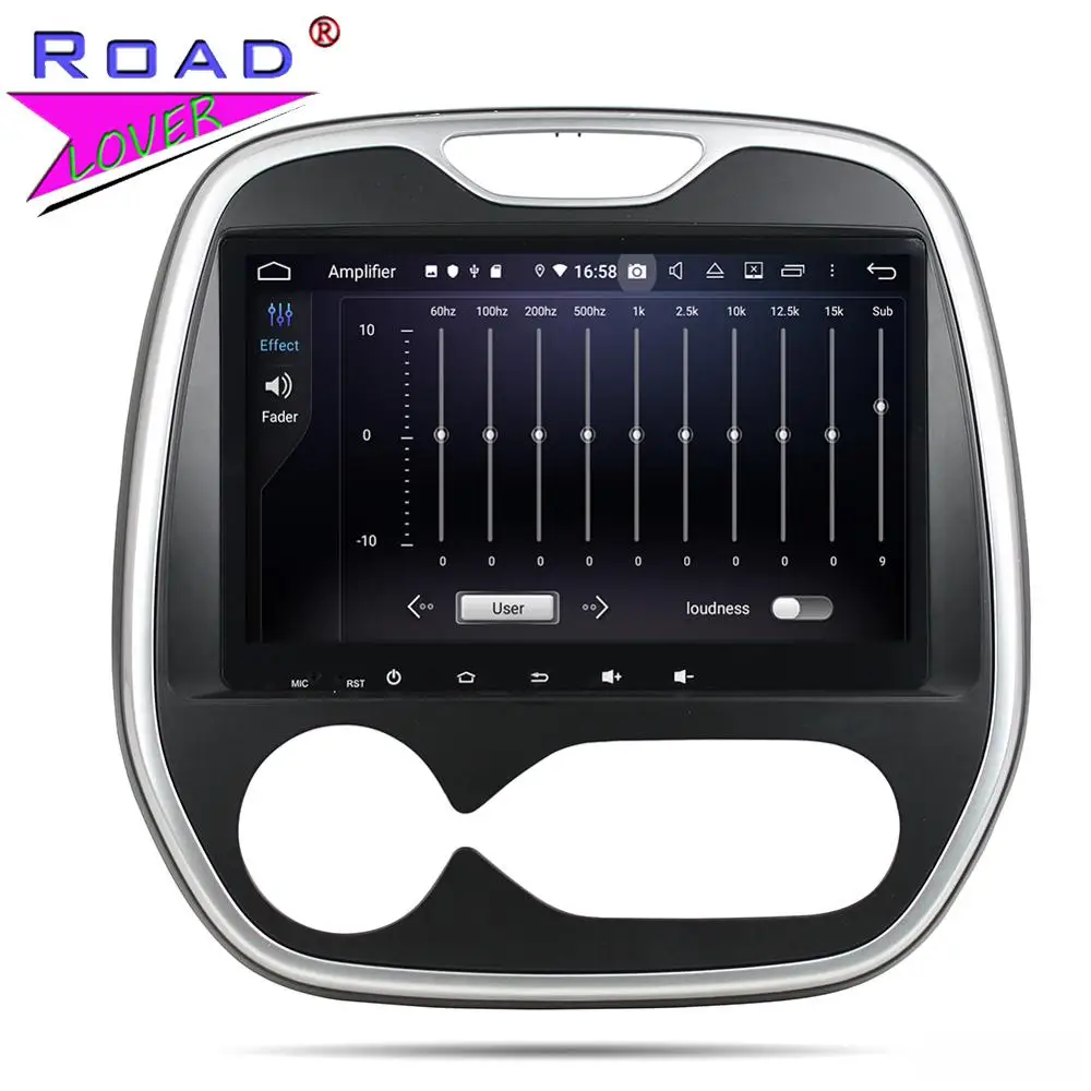 Sale Head Unit Android 9.0 Car PC Multimedia Player For Capture 2016 Manual Stereo GPS Navigation Magnitol 2 Din Radio NO DVD 5