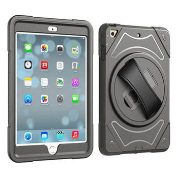 

For Apple 2018 New iPad Pro 11 Hand Belt Holder Full Body Armor Shockproof Case Cover for iPad Pro 11 A1980 A2013 A1934
