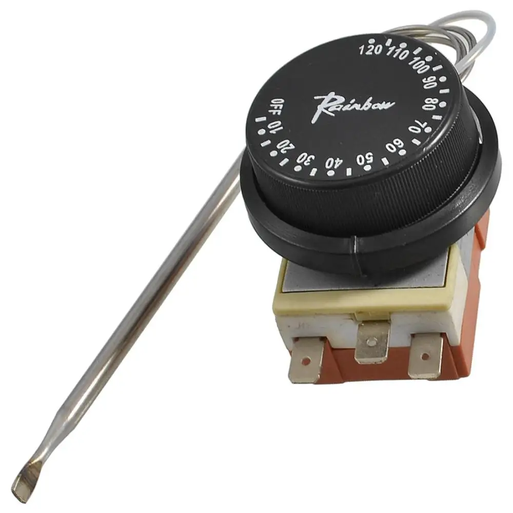 250V 16A 3 Pin Terminals Temperature Control Switch Capillary Thermostat 250Vin Electric Water