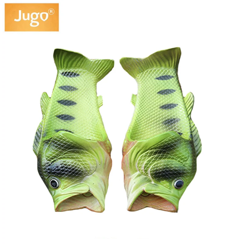 Kids Slippers Creative Funny Fish shaped Summer Beach Shoes Girls Boy