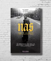 Противный Nas Rap певица стены Стикеры украшения дома шелк Арт плакат