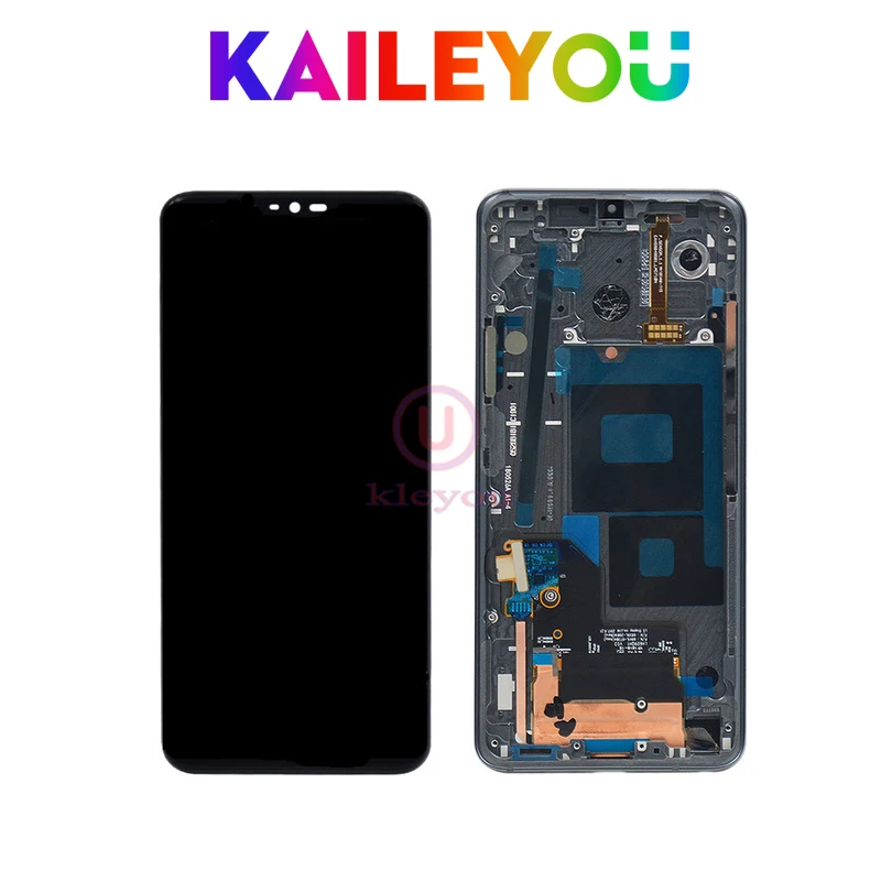 

Original Screen For LG G7 ThinQ LCD With Bezel Frame G710EMW LCD DISPLAY TOUCH SCREEN DIGITIZER ASSEMBLY Replacment G710EM LCD