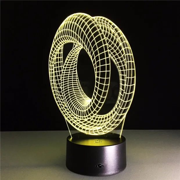Magical Optical Illusion 3D Mood Lamp 4