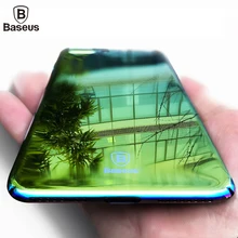 Baseus Brand Aurora Light Phone Case For iPhone 7 7Plus Ultra Clear Mirror Plating Hard Coque Cover For Apple iPhone 7 Plus Case