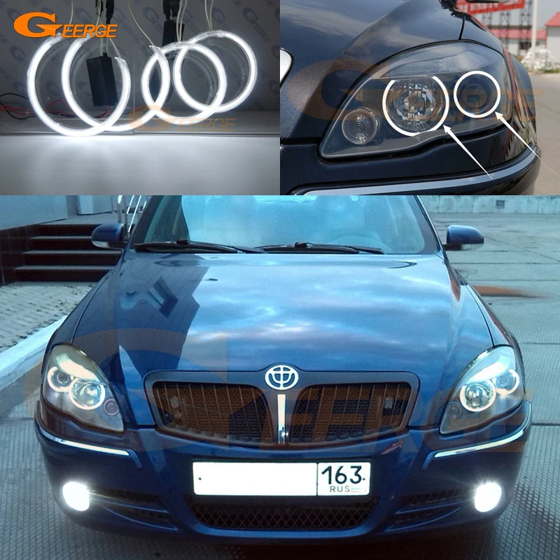 

For Brilliance BS4 M2 2007 2008 2009 2010 Excellent Ultra bright illumination CCFL Angel Eyes kit Halo Ring