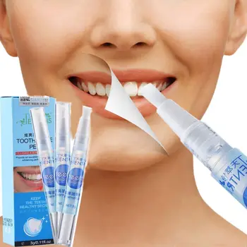 

3 Pcs Toothpaste Stain Remover Pen Clean New Tooth Bleaching Teeth Whitener Gel