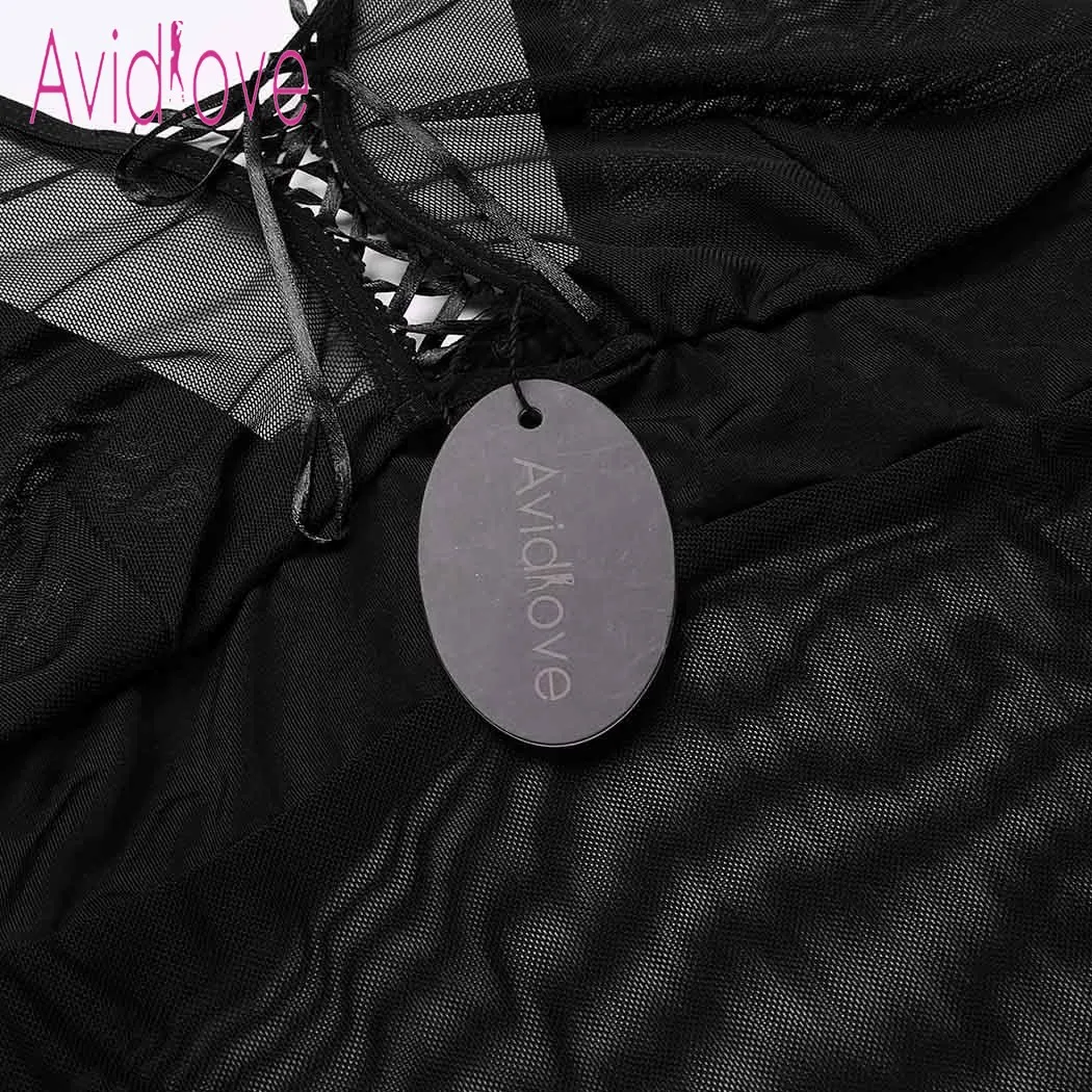 Avidlove, сексуальное боди с v-образным вырезом, кружевное женское нижнее белье, эротические сексуальные костюмы, Порно одежда, детское нижнее белье, Одежда для куклы