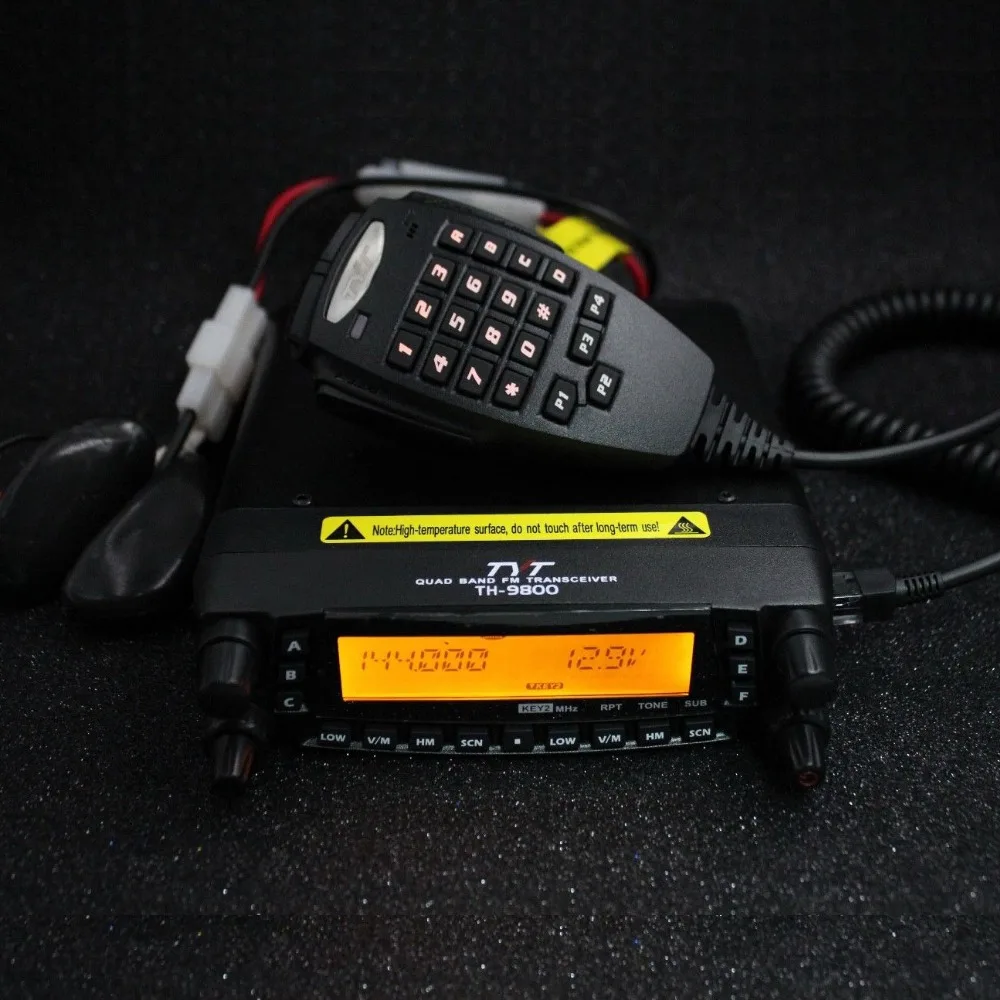 Latest version TYT TH-9800 50W Quad Band 29/50/144