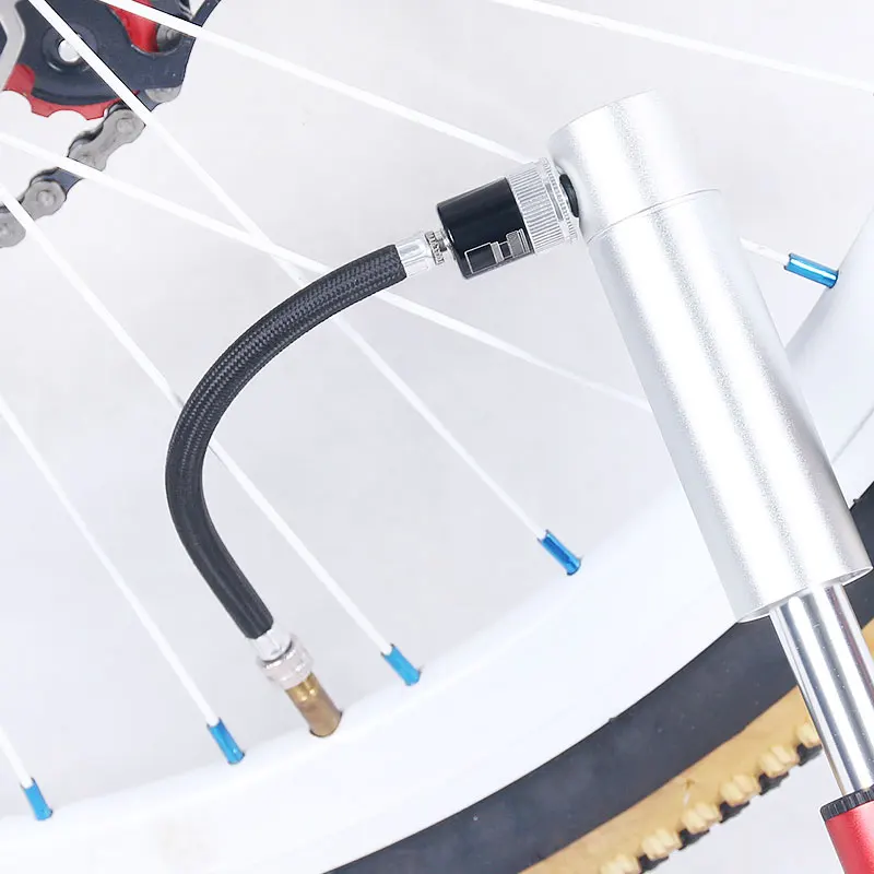 2pcs/lot Bicycle Pump Extension Hose 
