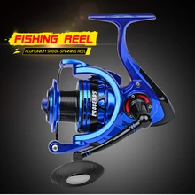 Алюминий сплав Рыболовная катушка 19 кг Макс Перетащите море 5000-6000 спиннингом 9+ 1BB 5,2: 1 Нержавеющая сталь анти-морской Подшипник Катушка